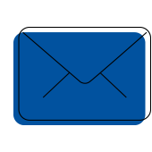 Icon Email Blue